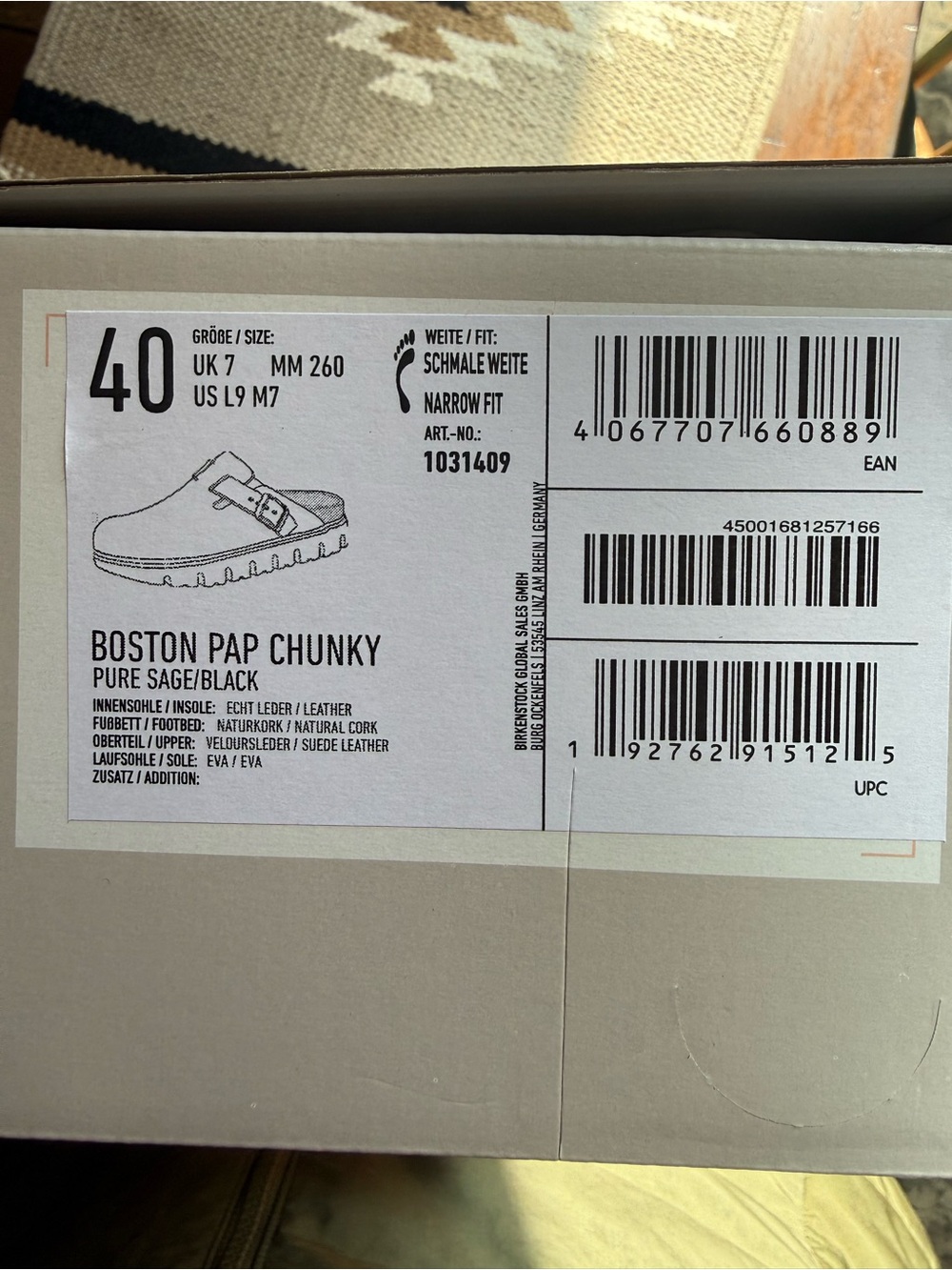 Birkenstock Papillio Suede Clog in Light Gray with Silver Buckle